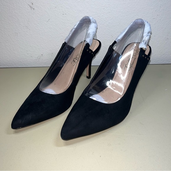 Brand new  Nanette Lepore Selena Pump Women's black shoes heels retail $99 - Picture 1 of 8